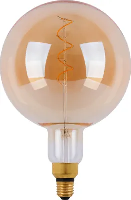 Produktbild von Näve Leuchten LED Leuchtmittel "DILLY MAX" E27 / 5 W LED Leuchtmittel "DILLY MAX" E27 / 5 W LED Leuchtmittel "DILLY MAX" E27 / 5 W - E27, 5 Watt, 280 Lumen, 2200 Kelvin, aus Metall und Glas, warmweiß – dimmbar