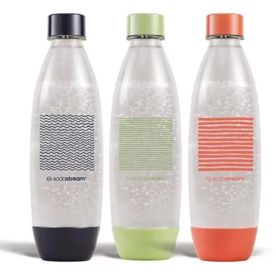 Produktbild von SODASTREAM Flaschen - Fuse Limited Edition - 3er Pack 1L Flaschen - PFAS-frei