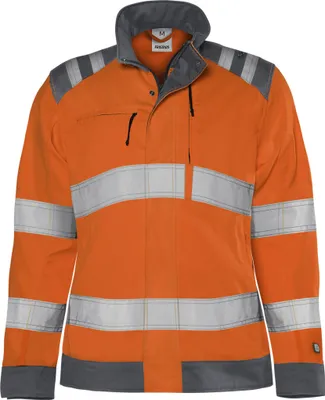 Produktbild von Fristads Grüne Warnschutzjacke Damen Klasse 3 4068 GPLU