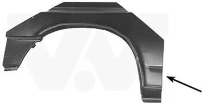 Produktbild von VAN WEZEL Seitenwand Reparaturblech für VW Transporter IV Bus (70B, 70C, 7DB, 7DK, 70J, 70K, 7DC, 7DJ) Transporter IV Kastenwagen (70A, 70H, 7DA, 7DH)