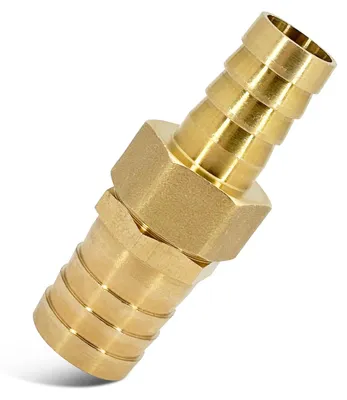 Schlauchreduzierung 1" auf 3/4" aus Messing (25 mm auf 19 mm)