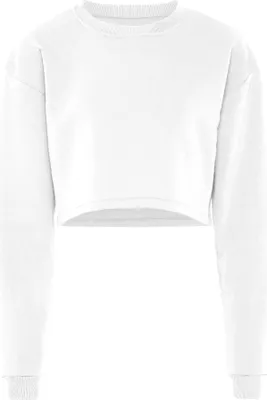 Produktbild von flyweight damen sweatshirt - weiss, XS