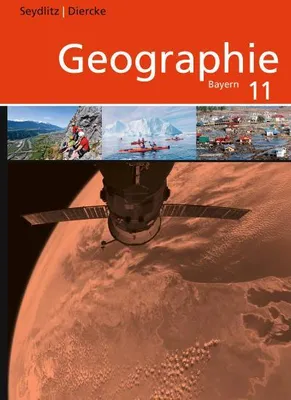 Obrázek produktu pro Seydlitz / Diercke Geographie 11. Schulbuch. Sekundarstufe 2. Bayern