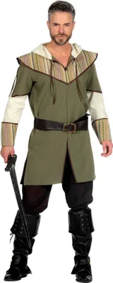 Image de Costume de rôdeur médiéval Taille : S