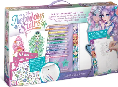 Produktbild von Nebulous Stars Designer-Leuchtschild 14 x 25 cm