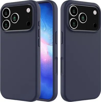 Produktbild von iPhone 18 Pro / 17 Pro Hülle - Coverup Liquid Colour Back Cover - Midnight Blue