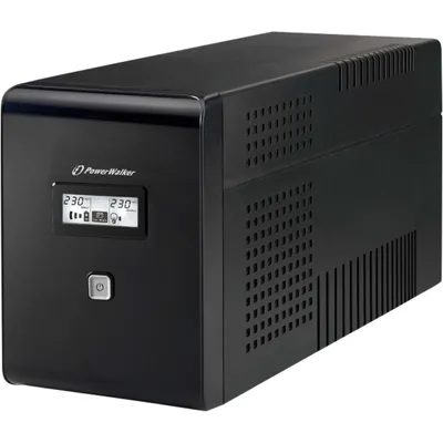 Produktbild von BlueWalker PowerWalker VI 1500 LCD, 1500 VA, 900 W, 160 V, 12V / 9Ah, 4 h, Schwarz