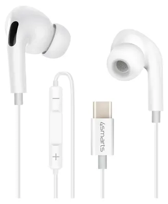 Produktbild von 4smarts Aktives In-Ear Headset Melody Digital Basic USB-C wei