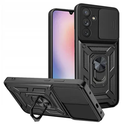 Produktbild von Techsuit Camshield Back Cover Hülle für Samsung Galaxy A24 4G - Schwarz