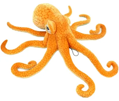 Produktbild von SolidKeus – Riesiger Plüsch-Oktopus, 80 cm, weiches Spielzeug für Kinder