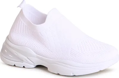 Produktbild von topschuhe24 2486 Damen Plateau Turnschuhe, Farbe:Weiß, Größe:38 EU