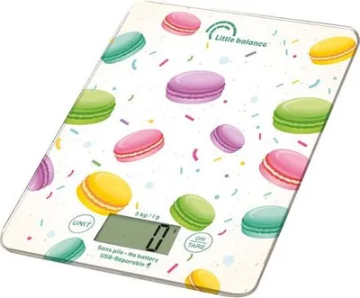 Image de Balance électronique Macarons - Slim Usb-r - 8718 - Little Balance