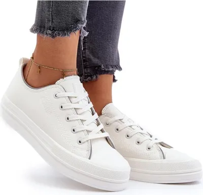Produktbild von Damen Sneaker aus Kunstleder Big Star NN274847 Weiß 36