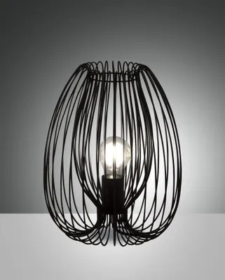 Produktbild von Fabas Luce Tischleuchte Camp E27 Ø250mm Schwarz