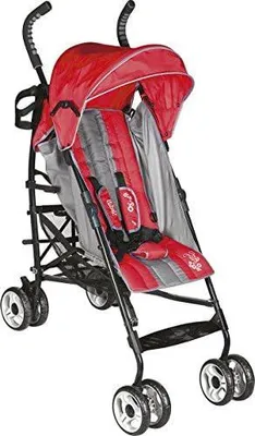 Produktbild von Kinderwagen Greg in Rot/Grau