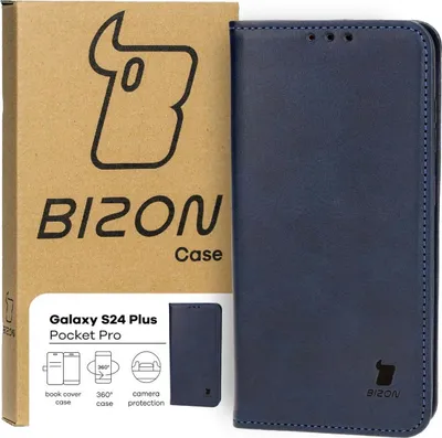 Produktbild von Bizon Case Pocket Pro Samsung Galaxy S24 Plus marineblau