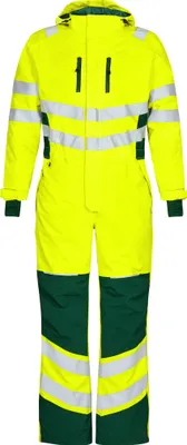 Produktbild von F. Engel Safety Winteroverall, Gelb/Grün, Gr. 4XL