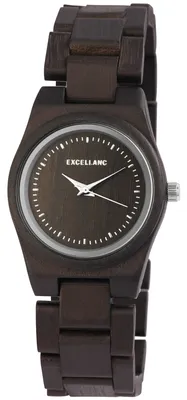 Produktbild von Excellanc Damen Holz Uhr Armbanduhr 1800193-003 Holzuhr
