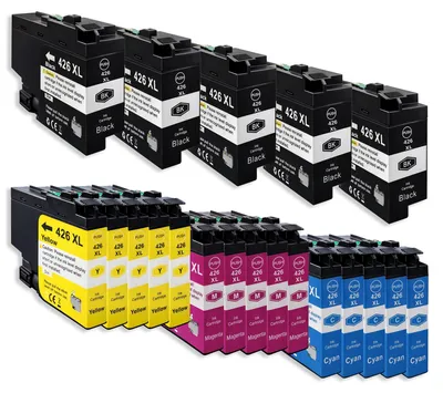 Produktbild von 20er Pack Druckerpatronen 426 426XL kompatibel mit MFC-J4340 J4340DW