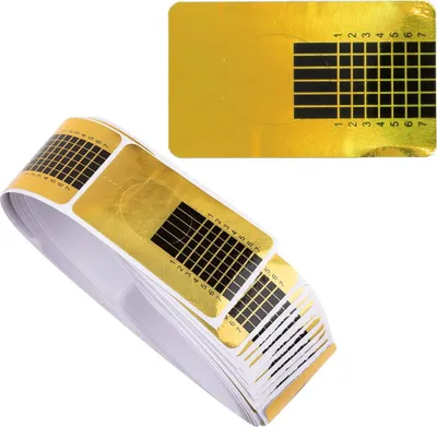 Produktbild von Schmale Goldformschablonen 100 Stk.