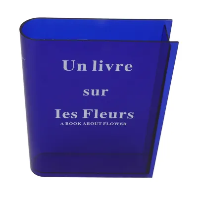 Produktbild von Buchvase,Vase,Blumenvase,Dekorative Vase,Acrylvase,Buchvase für Blumen