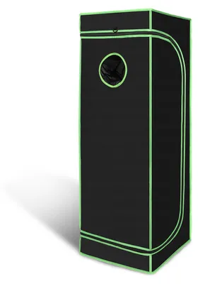 Zdjęcie produktu dla Growbox ISOISL wykonany z wytrzymałej tkaniny Oxford 600D, odpornej na rozdarcia i ognioodpornej, idealny do uprawy ziół, warzyw i owoców. Wymiary: 40x40x120 cm