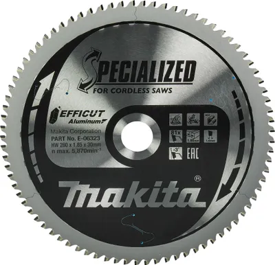 Produktbild von Makita EFFICUT Sägeblätter für Aluminium 260 x 30 mm - 81 Zähne