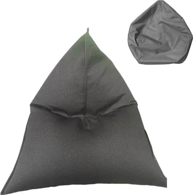 Obrázek produktu pro Rebecca Mobili potah na puf Empty grey polyester zip 50x110x130