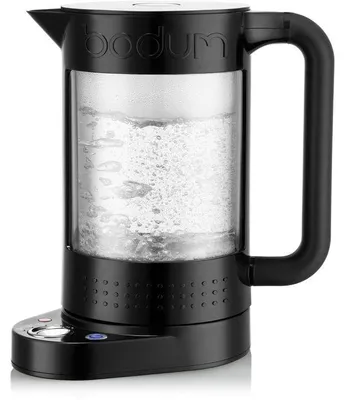 Immagine prodotto di Bollitore elettrico - BISTRO - 11659-01EURO-3 - Doppia parete, capacità 1,1 L - Controllo della temperatura con 5 impostazioni - Nero - 1500 W
