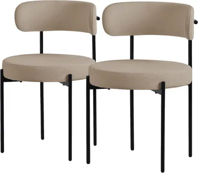 Immagine prodotto di Sedie da pranzo - Sedie per la cucina - Sedie per il soggiorno - Sedie imbottite - Poltrone - Set da 2