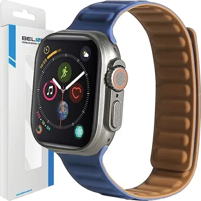Zdjęcie produktu dla Pasek Beline Magnetic do Apple Watch 42/44/45/49mm niebieski