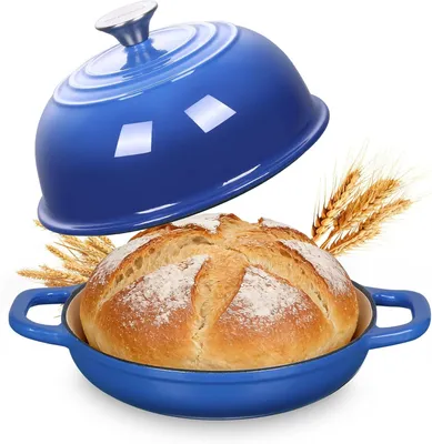 Produktbild von Brotbackform 4.7 L, 23 cm, Gusseisen, für Brotbacken, backofenfest