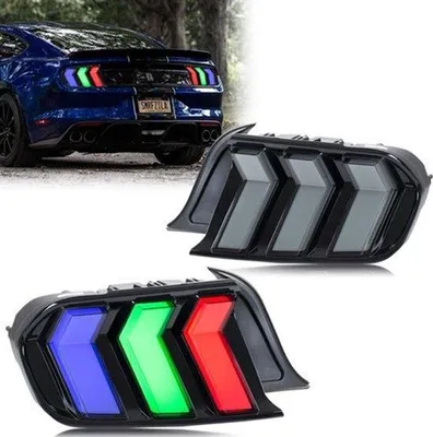 Imagen del producto de Kit de luces traseras LED RGB con intermitentes secuenciales para automóvil
