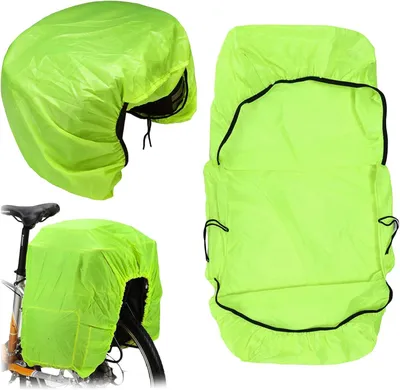 Imagen del producto de Funda impermeable para alforjas de bicicleta, 126 x 66 cm, para alforjas