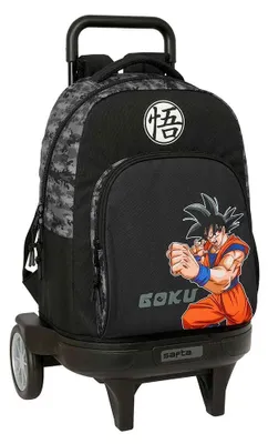 Produktbild von Safta Dragon Ball 33l 33x45x22 Cm Rucksack Mit Rollen Schwarz  Kinder Schwarz One Size