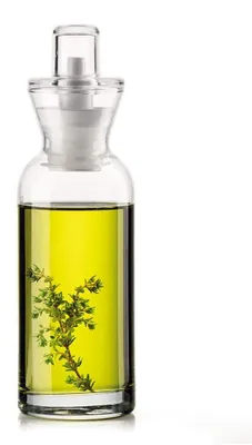 Öl-/Essig-Gewürzset aus Glas, transparent, 250 ml