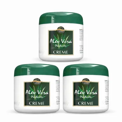 Produktbild von 3x125st.  Gesichtspflege,Hautpflege  Aloe Vera Creme