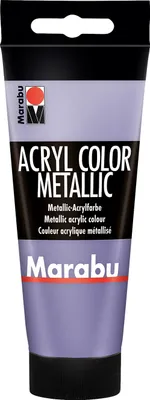 Produktbild von Marabu Acrylfarbe Acryl Color 100 ml metallic-violett 750