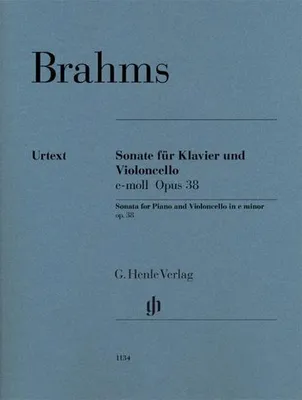 Productafbeelding van Sonate für Klavier und Violoncello e-moll op.38