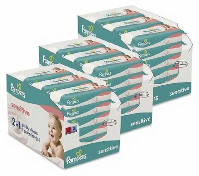 Image de Lingettes sensibles - 3600 lingettes - 45 x 80