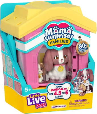 Zdjęcie produktu dla Mama Surprise Families  Little Live Pets  Staffel 4  Mama + Baby  Zufälliges Model  Ab 5 Jahren