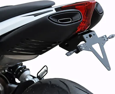 Immagine prodotto di Porta targa ZIEGER Classic compatibile con Aprilia SMV 1200 Dorsoduro BJ 2011-16
