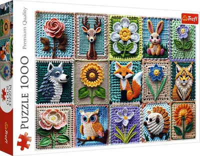 Obrázok produktu pre PUZZLE 1000 Háčkovanie moja vášeň 10950