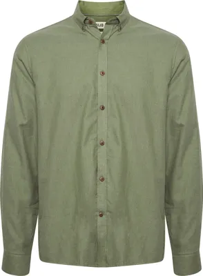 Produktbild von Solid Knopfleisten Langarmshirt für Herren