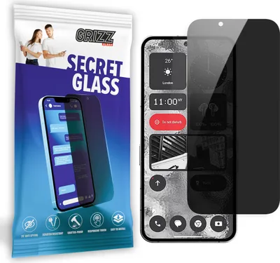 Zdjęcie produktu dla Szkło do ochrony prywatności GrizzGlass SecretGlass dla Nothing Phone 2