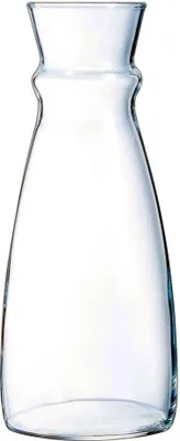 Produktbild von Arcoroc Fluid Glaskaraffe 110 cl, 6er Set, 107 mm x 107 mm x 245 mm