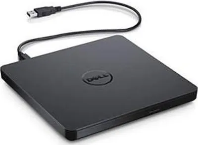 Immagine prodotto di Dell Slim DW316 - Unità - DVD+/-RW (+/-R DL) / DVD-RAM - 8x/8x/5x - USB2.0 - esterna - Nero (VVY1P)