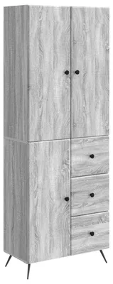Immagine prodotto di Set di armadi 2 pcs Sonoma grigio Legno ingegnerizzato