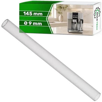 Milchansaugrohr 145 mm Ø 9 mm für Kaffeevollautomaten