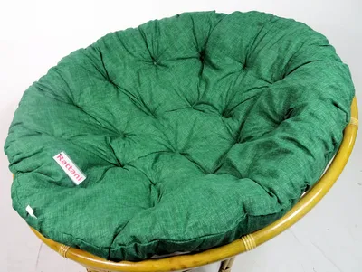 Produktbild von Rattani - Polster, Kissen, Auflage, Ersatzpolster für Rattan Papasansessel, Stoff Nuevo Loneta, D 110 cm,  EU